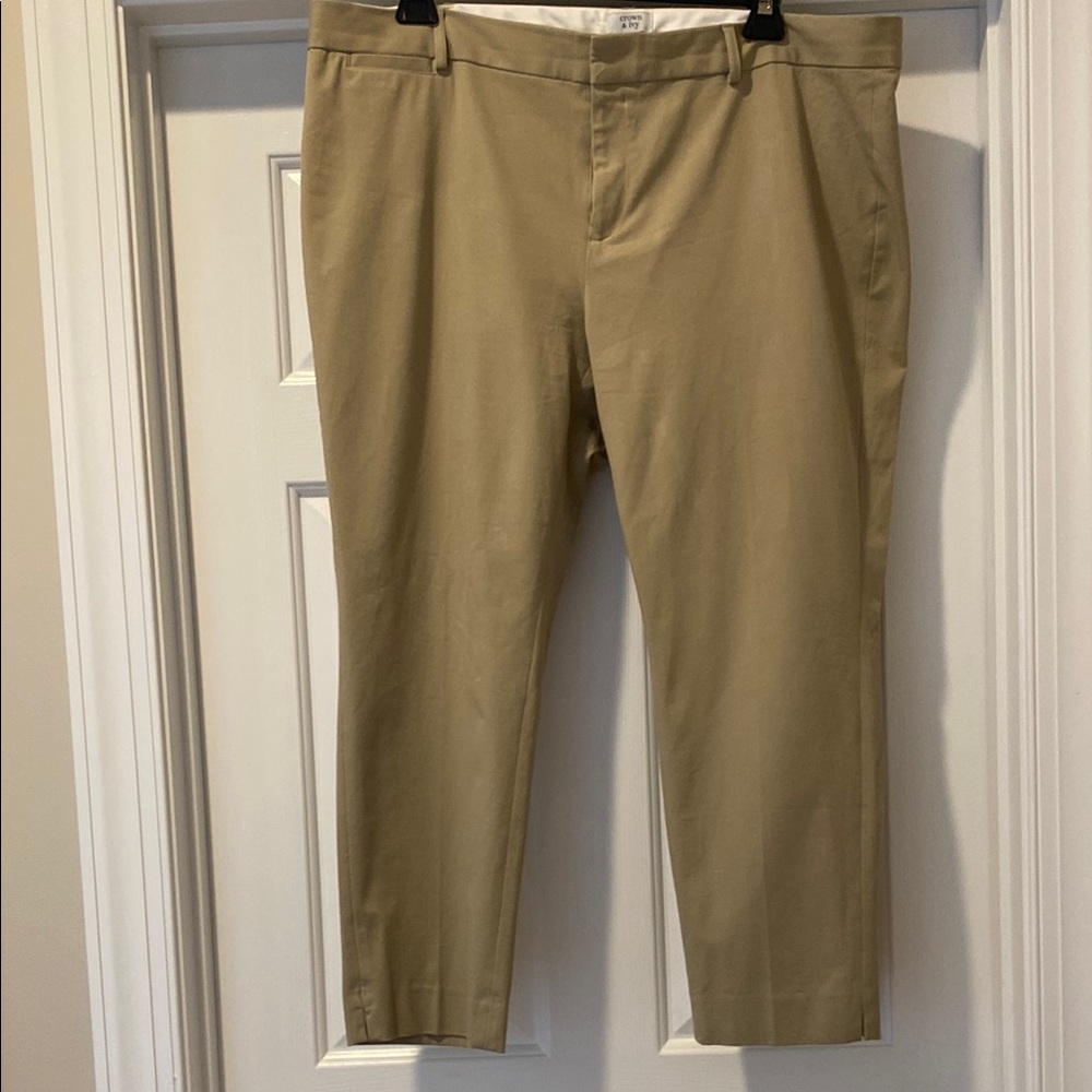 Size 20W Women’s Crown and Ivey Tan Pants